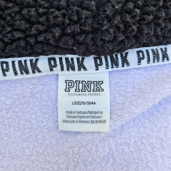 Victoria's Secret PINK Full Zip Hoodie Jacket Size L - Picture 6 of 8
